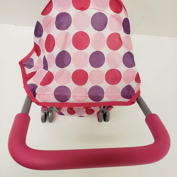 New Doll Stroller (Polka Dot) - Picture 2 of 12